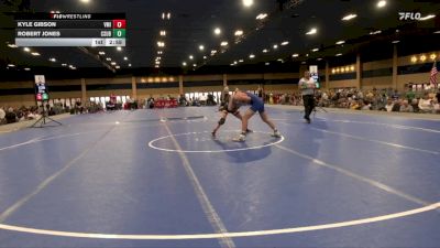 133 lbs Rd Of 32 - Kyle Gibson, Virginia Military Institute vs Robert Jones, Cal State Bakersfield