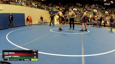 178-194 lbs Quarterfinal - Tanner Carroll, Sedalia vs Max Reigal, Rolla