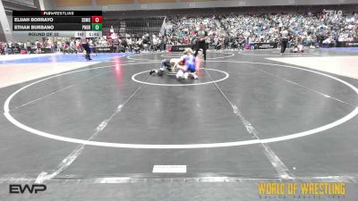 120 lbs Round Of 32 - Elijah Borrayo, Salem Elite Mat Club vs Ethan Burbano, Pounders WC