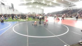 73 lbs Consi Of 8 #1 - Melody Weldon, YV Wrestling vs Emrik Crandell, Mogollon