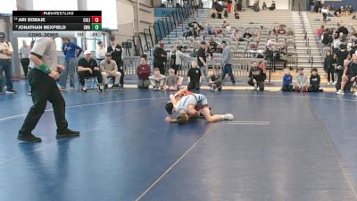 92 lbs Cons. Semis - Jonathan Bexfield, Sanderson Wrestling Academy vs Ari Sobaje, California