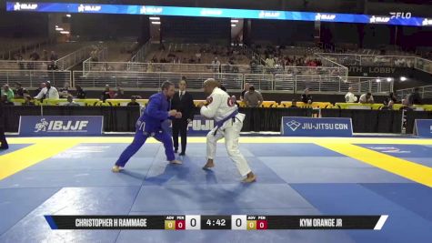 Kym Orange Jr vs Christopher H Rammage 2025 Pan Jiu Jitsu IBJJF Championship