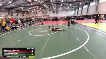 83 lbs 3rd Place Match - Brantley Arluck, Spartan Mat Club vs Axton Andrews, West Texas Grapplers Wrestling Club