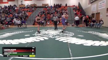 126 lbs Cons. Round 4 - Austin McKee, Buckeye (Medina) vs Kreston Shaw, Vermilion