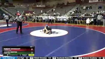 6 lbs Quarterfinal - Robert Whisenant, Conway High vs Austin Denton, Cabot High