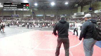 144 lbs Rr Rnd 1 - Zachary Carrillo, Grizzly Bear vs Paxton Warejcka, Black Fox Wrestling Club