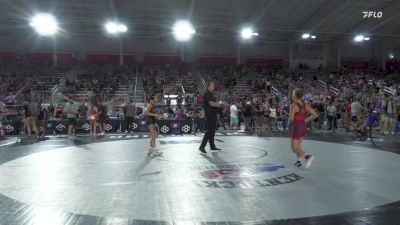 105 lbs Champ. Round 1 - Ella Neibert, Braves Wrestling Club vs Makenley Harker, Ohio