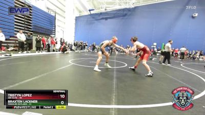 115 lbs Placement (4 Team) - James Daniels, East Kansas Eagles Gold vs Gabe White, Missouri Outlaws