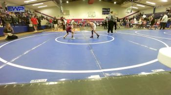 52 lbs Consolation - Baker James, Cowboy Wrestling Club vs Barrett Robb, IRONMEN Wrestling Club