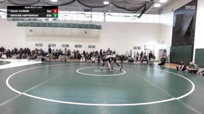 106 lbs Consi Of 8 #2 - Noah Corbin, Bristol Eastern vs Brooke Heffernan, RHAM