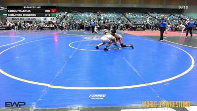 125 lbs Consolation - Sergio Valencia, Farmersville vs Sebastian Cisneros, Dethrone