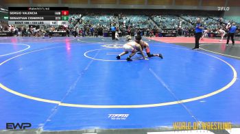 125 lbs Consolation - Sergio Valencia, Farmersville vs Sebastian Cisneros, Dethrone