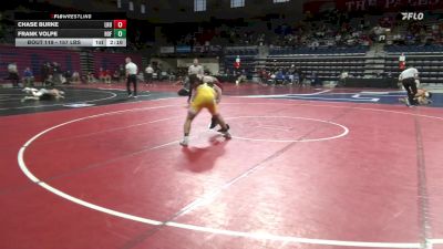 157 lbs Consi Of 16 #2 - Chase Burke, Lock Haven vs Frank Volpe, Hofstra
