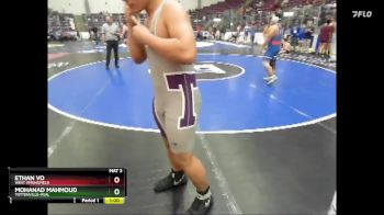 190 lbs Cons. Round 4 - Ethan Vo, West Springfield vs Mohanad Mahmoud, Tottenville-PSAL