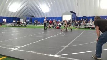 92-96 lbs Quarterfinal - Garrison Raper, Darkhorse Wrestling vs Brandan McLaughlin, Westshore