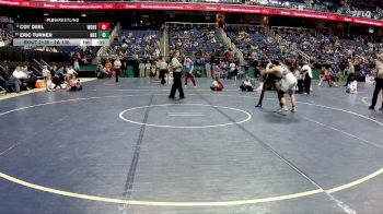 2A 138 lbs Cons. Round 1 - Eric Turner, Reidsville High School vs Coy Deel, West Craven High School