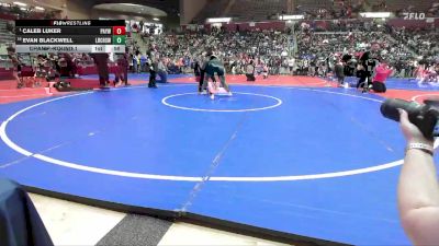 285 lbs Champ. Round 1 - Caleb Luker, Pottsville Apache Youth Wrestling vs Evan Blackwell, Little Rock Central High School Wrestling