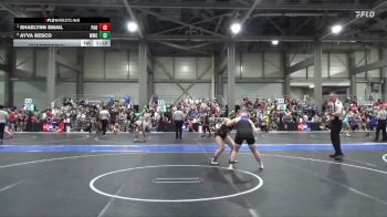 145 lbs Quarterfinal - Shaelynn Smail, Paola vs Ayva Besco, Wichita Wrestling Club