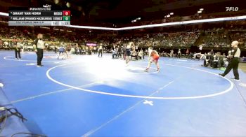 175 Class 2 lbs 1st Place Match - William (Frank) Hazelrigg, Father Tolton Regional Catholic vs Grant Van Horn, Mexico