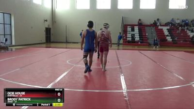 175 lbs Round 1 (16 Team) - Brody Patrick, Arab vs Ocie House, Hartselle