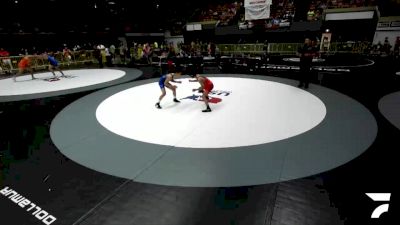 100 lbs Quarters - Sebastian Kiyan, MTC - MANTANONA TRAINING CENTER vs Noah Silva, North Coast Grapplers