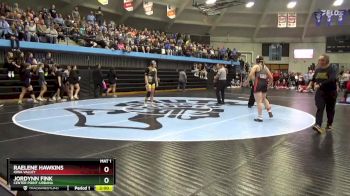 170 lbs Quarterfinal - Jordynn Fink, Center Point-Urbana vs Raelene Hawkins, Iowa Valley