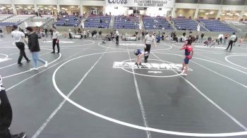 89 lbs Rr Rnd 5 - Kinlee Bice, West Texas Grapplers vs Breck Lemons, Armstrong County Wr Ac