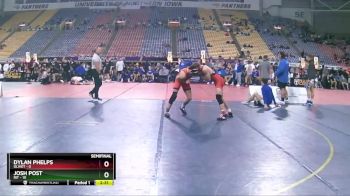 141 lbs Semis & 1st Wrestleback (8 Team) - Dylan Phelps, Olivet vs Josh Post, RIT