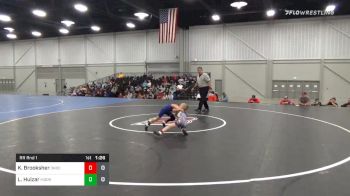 40 lbs Prelims - Kruze Brooksher, Oklahoma Boyz vs Lucas Huizar, Moore Elite