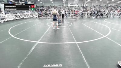 132 lbs Round Of 64 - Gavin Mundy, DE vs Cole Gumlick, TN