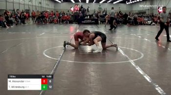 115 lbs Prelims - Michael Alexander, POWA vs Tanner Winesburg, OK Takedown