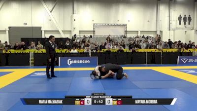 Mayara Moreira vs Maria Malyjasiak 2025 World IBJJF Jiu-Jitsu No-Gi Championship