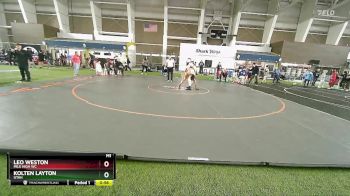 155 lbs Cons. Round 2 - Leo Weston, Mile High WC vs Kolten Layton, Utah