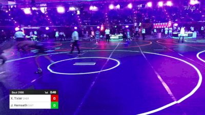 157 lbs 5th Place - Xzavier Tixier, Cherry Creek vs Jason Hemsath, Custer County