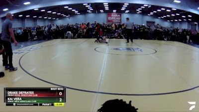 71 lbs Quarterfinal - Drake DeFrates, Front Royal Wrestling Club vs Kai Vera, Great Neck Wrestling Club