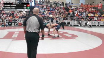 144 lbs Champ. Round 1 - Jack Quigley, Webb School Of Knoxville vs Curtis Braden, Brentwood Academy