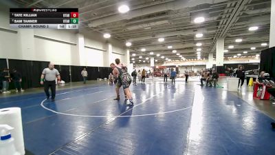 285 lbs Champ. Round 3 - Tate Killian, Utah vs Sam Tanner, Utah