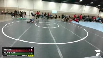 83 lbs Cons. Round 2 - Ryland Allen, Texas vs Sy Stoute, North DeSoto Wrestling Academy