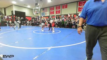 112 lbs Consi Of 8 #1 - Stryker Rhine, Kiefer High School vs Michael McClister Jr., Bartlesville