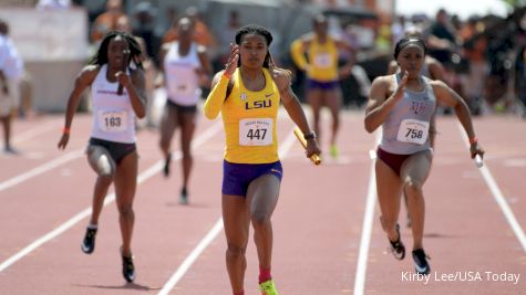 WATCH: LSU 4X1 Runs World Lead, Ninth-Fastest NCAA Mark All-Time