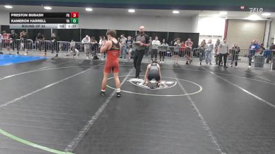 113 lbs Round Of 64 - Preston Bubash, PA vs Kameron Harrell, VA