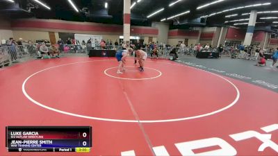 215 lbs Cons. Round 2 - Luke Garcia, 512 Outlaw Wrestling vs Jean-Pierre Smith, WAR Training Center