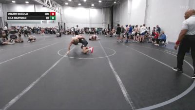 157 lbs Round 2 (4 Team) - Kile Hartman, BC Predators vs Lulzim Begolli, South Side WC Blue