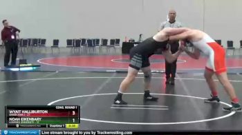 197 lbs Finals (2 Team) - Carter Kroll, Lourdes University vs Jonathan Whiting, Brewton-Parker (GA)