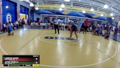 150 lbs Round 2 (8 Team) - Landon Bates, Palm Harbor WC vs Jayke Facella, Wellington