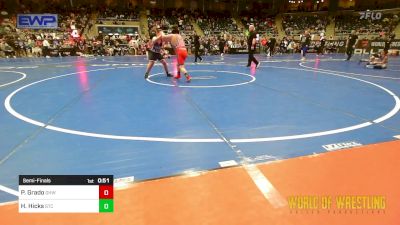 Semifinal - Paul Grado, Greater Heights Wrestling vs Harbor Hicks, Sallisaw Takedown Club