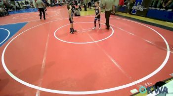 70 lbs Consolation - Greyson Ryan, R.A.W. vs Brantley Allison, Checotah Matcats