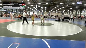 113 lbs Rr Rnd 1 - Preston Bubash, Quest School Of Wrestling Gold vs Gavin Pongsal, Team Shutt Emperor Penguin