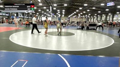 113 lbs Rr Rnd 1 - Preston Bubash, Quest School Of Wrestling Gold vs Gavin Pongsal, Team Shutt Emperor Penguin
