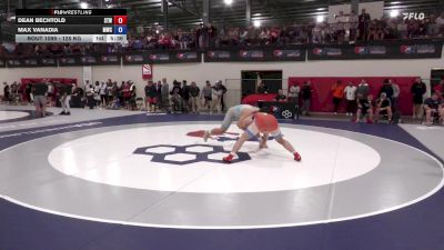 125 kg Cons. Round 2 - Dean Bechtold, Steller Trained Wrestling vs Max Vanadia, Michigan Wrestling Club
